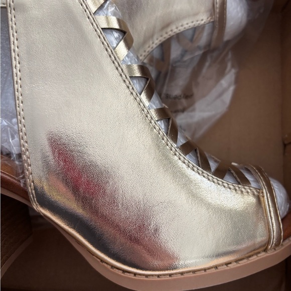 Womens Fashion Aran Open Toe Heel Sandal - Picture 7 of 11